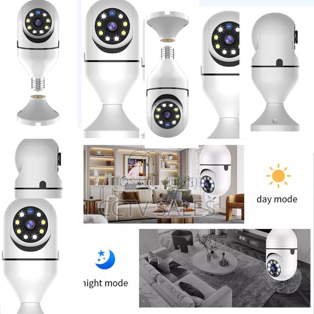 Wireless WIFI Bulb Type Camera 