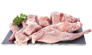 Freshly Slaughtered Rabbit Meat