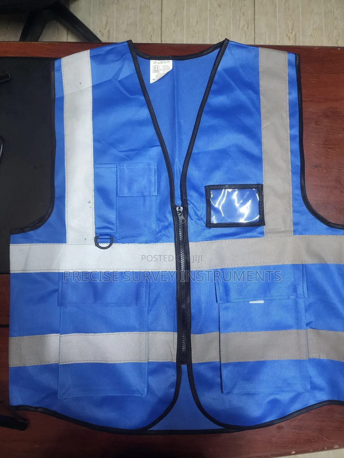 Blue Safety Reflector Jackets On Offer