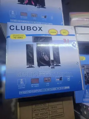 Clubox Woofer 3.1 With Fm and Bluetooth