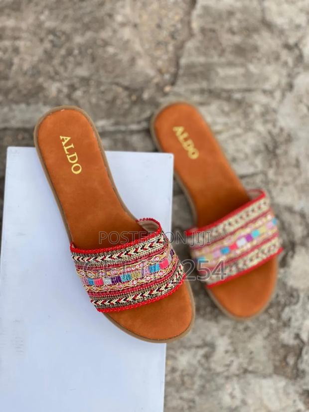 Green Tribal High Quality (Aldo) Sandals* - main view