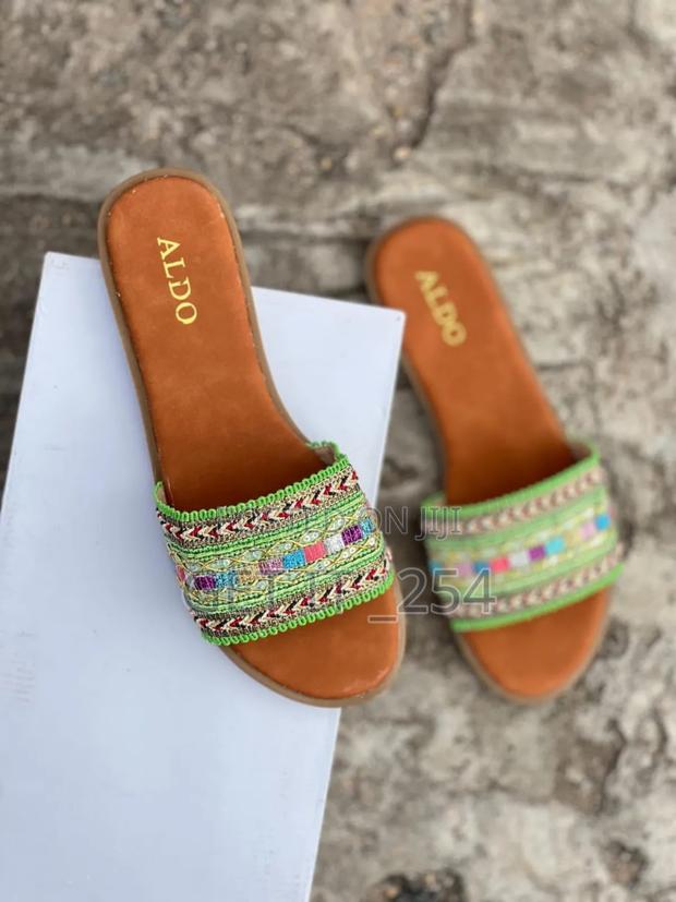 Green Tribal High Quality (Aldo) Sandals* - thumbnail 2