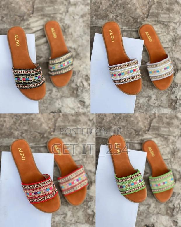 Green Tribal High Quality (Aldo) Sandals* - thumbnail 4