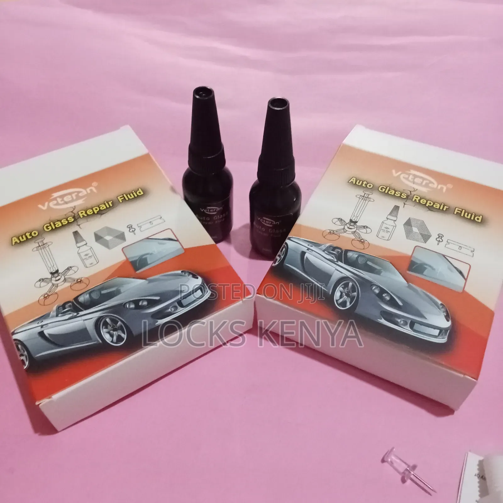 Time Saving Windscreen Crack Repair Fluid