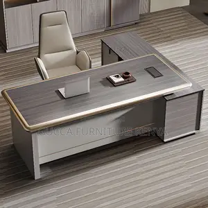 Office Tables:1.6 Meters Classy Modern Secure Executive Desk