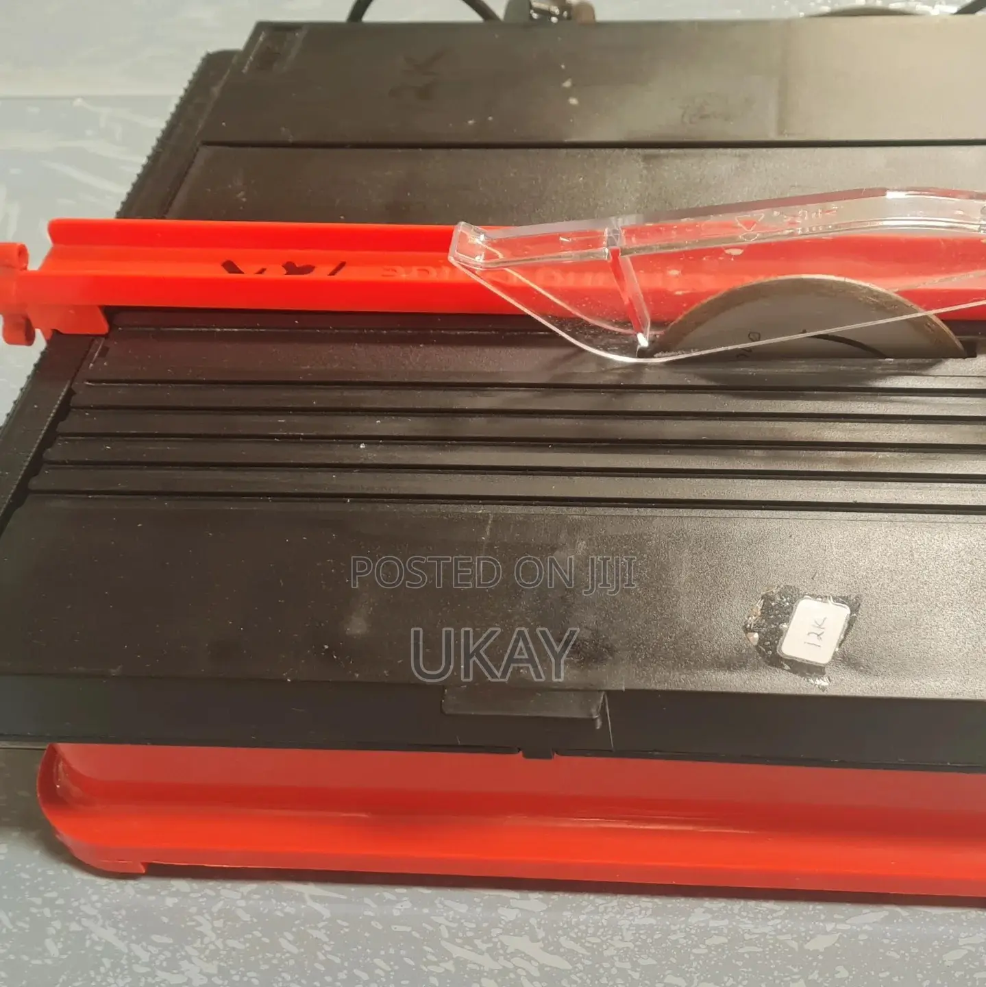 Electric Tile Cutter.