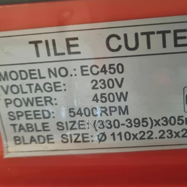Electric Tile Cutter. - thumbnail 4