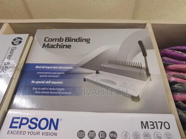 Comb Binding Machine - main view