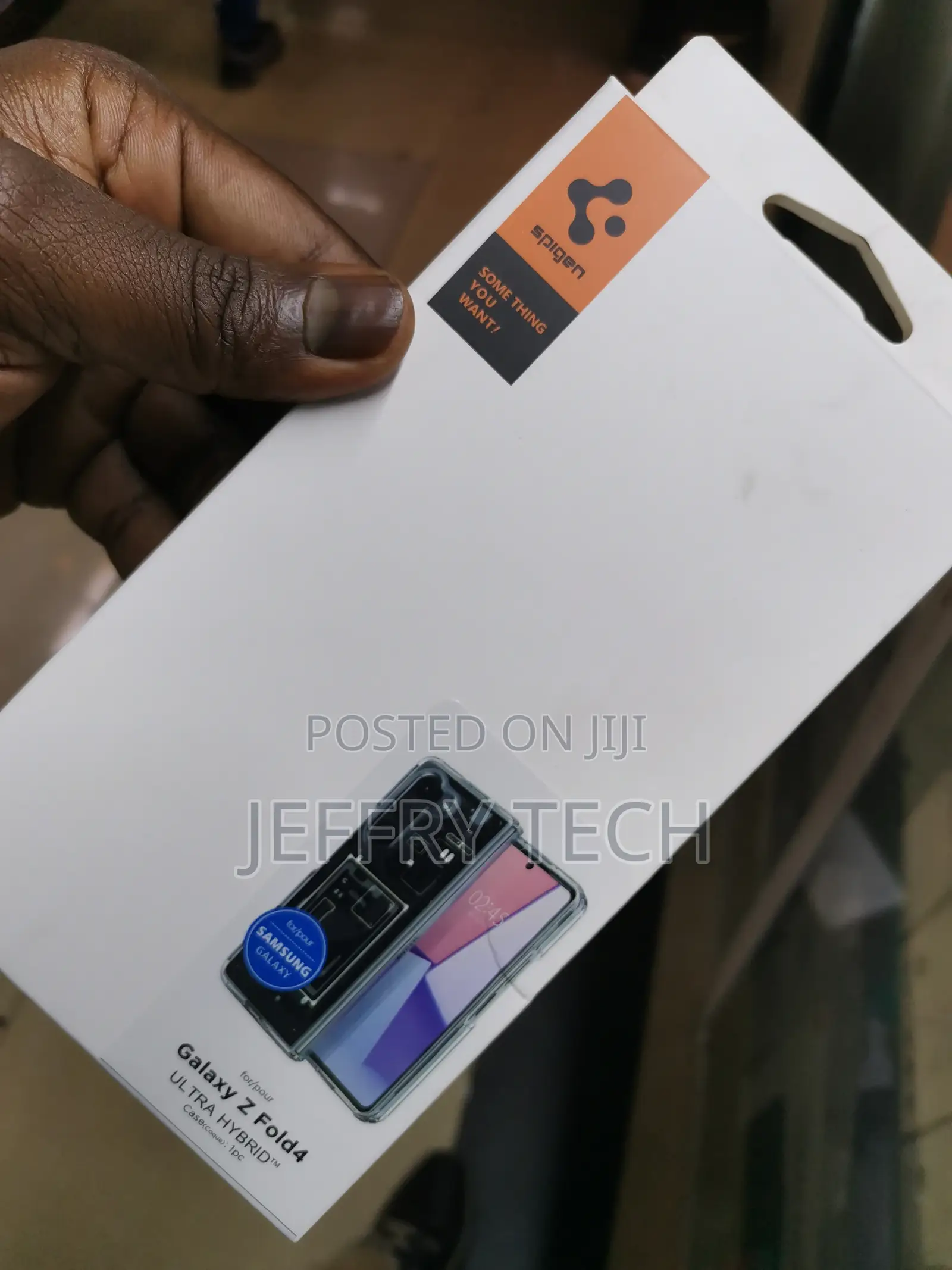 Spigen Neo Hybrid S for Galaxy Z Fold 4 Case (2022) - Black