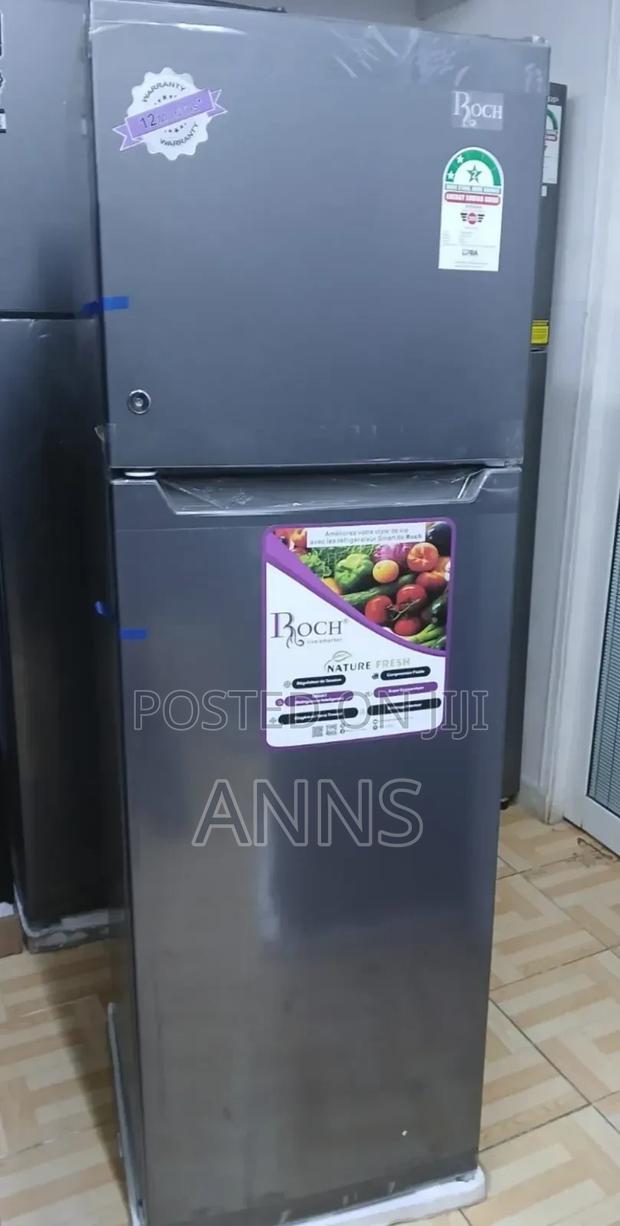Roch Grey 170 Litres Big Double Door Fridge