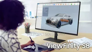 Samsung Viewfinity S8 32" Uhd Hdr Usb-c Monitor, Pivot