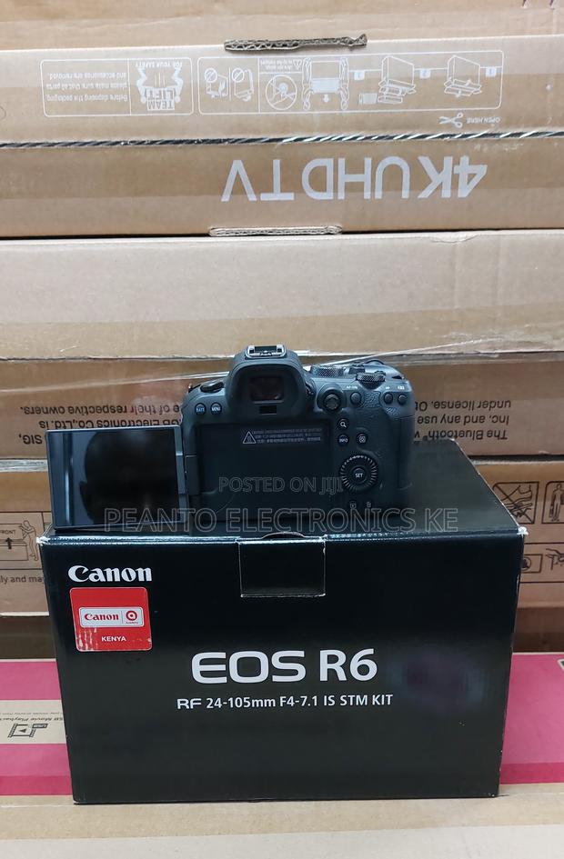 Canon EOS R6 Mirrorless Camera With 24-105mm F/4 Lens - thumbnail 3