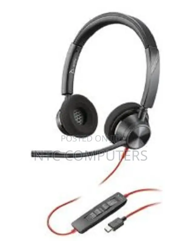 Poly Blackwire 3320 Stereo Microsoft Te