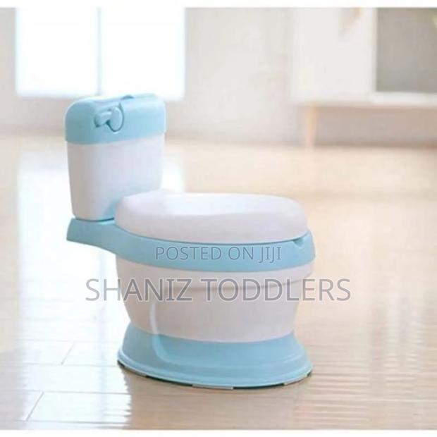 Blue Toddler Toilet / Baby Potty