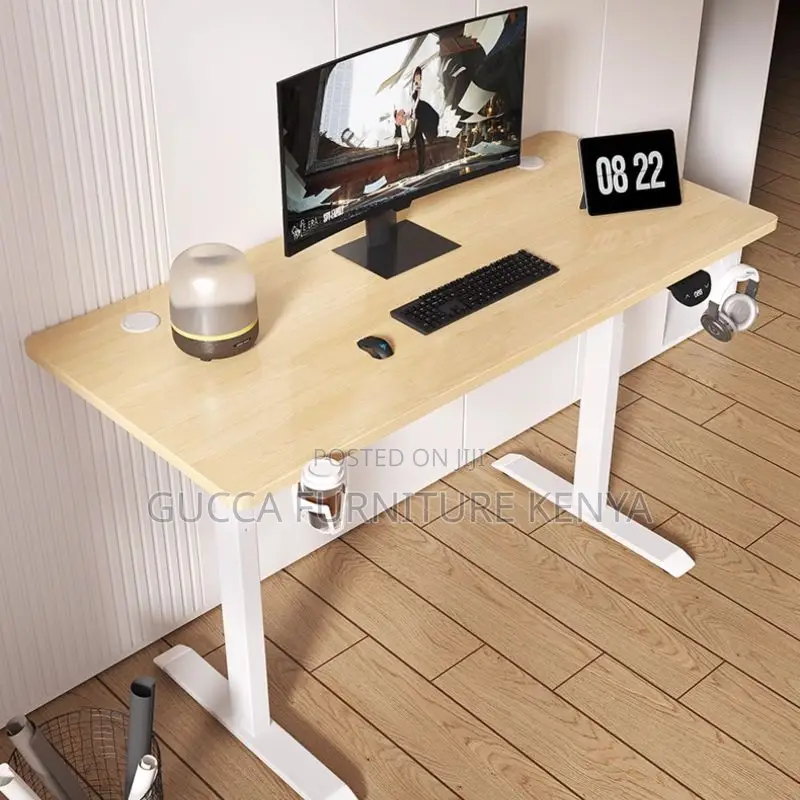 Office Tables:1.2 Meters Wood Computer Standing Desk