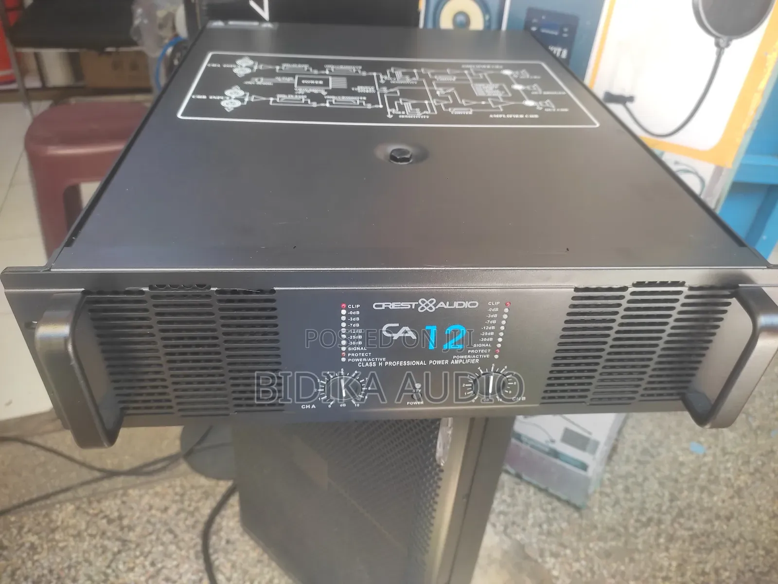 High Ca12 Amplifier Crest Audio