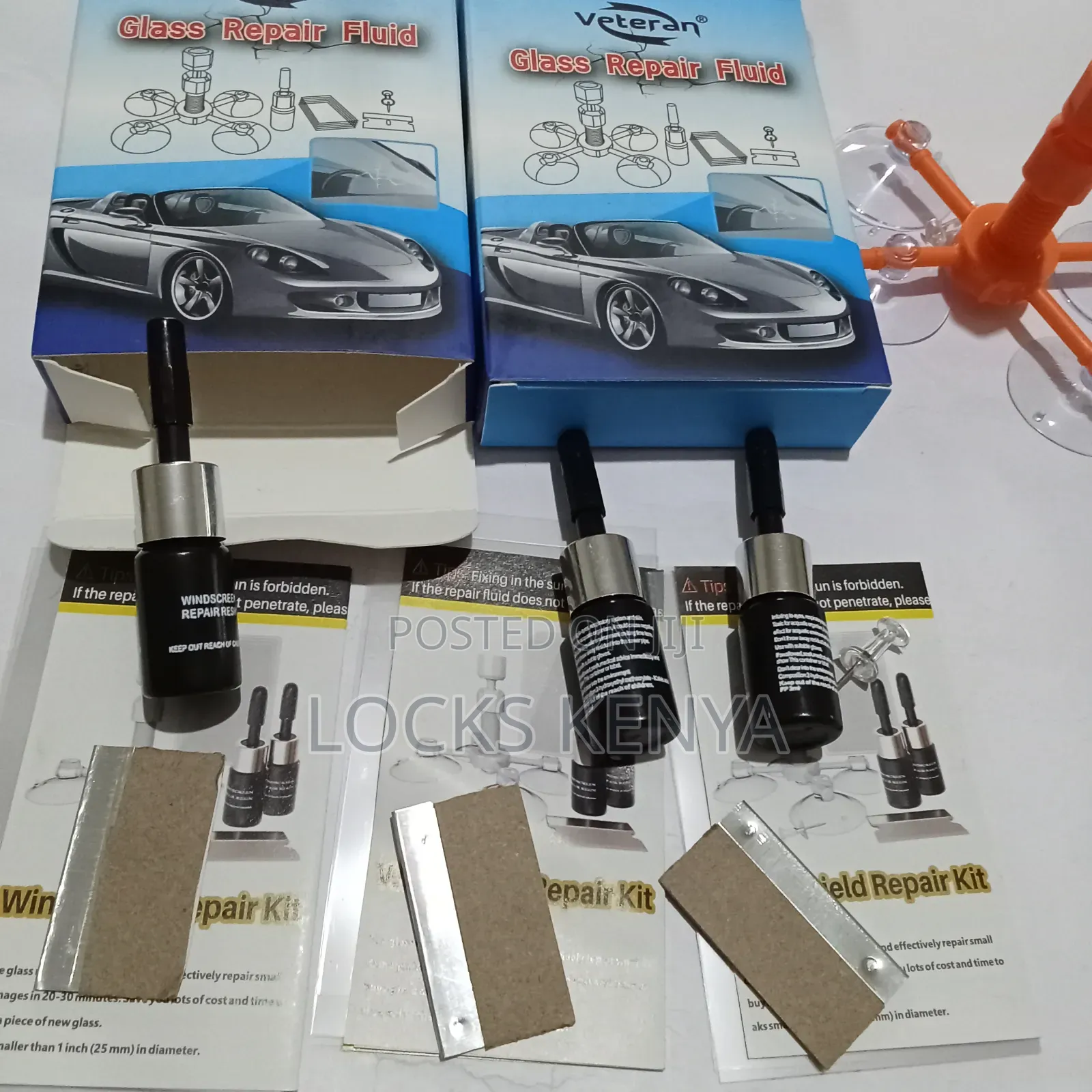 Recommended Windshield Crack Repair Fluid