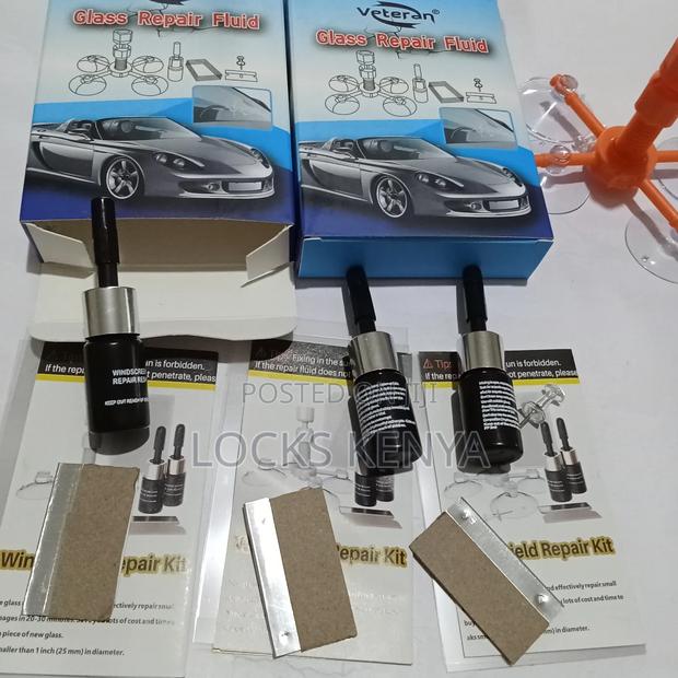 Recommended Windshield Crack Repair Fluid