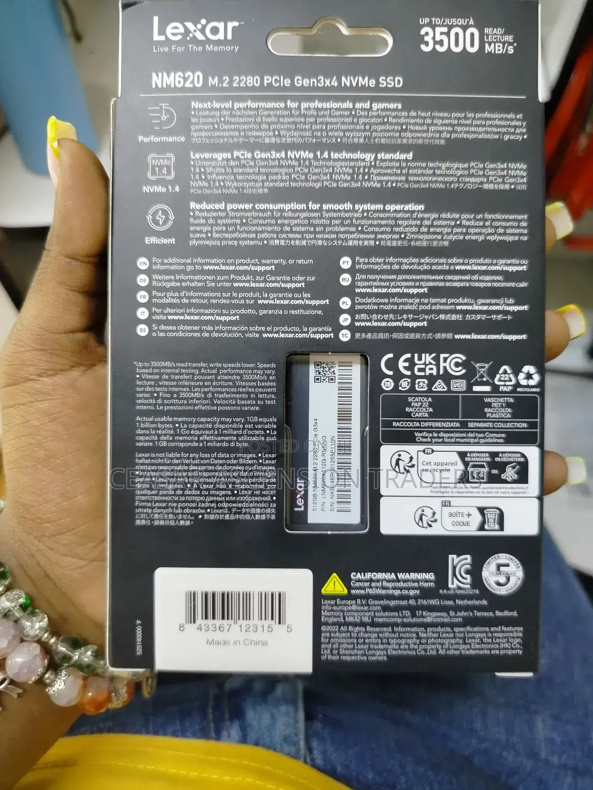 Lexar 512gb Nvme