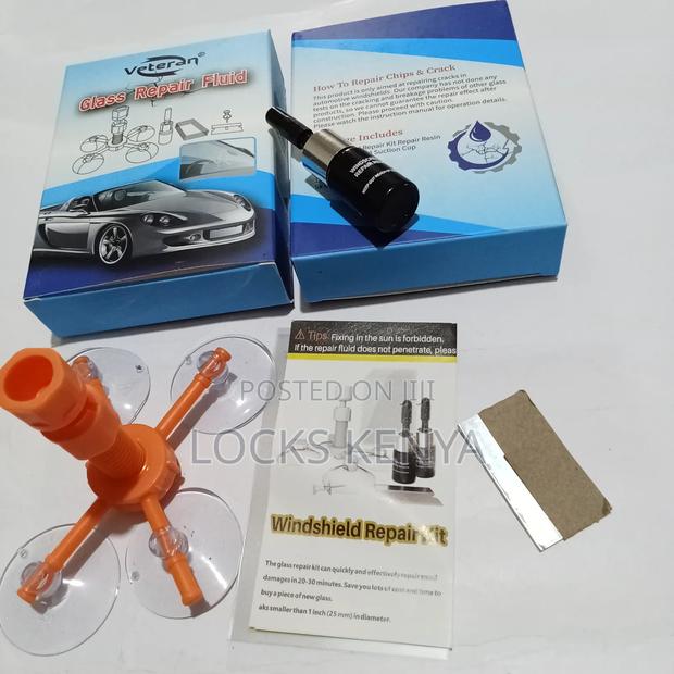 High Tech Windscreen Crack Repair Kit