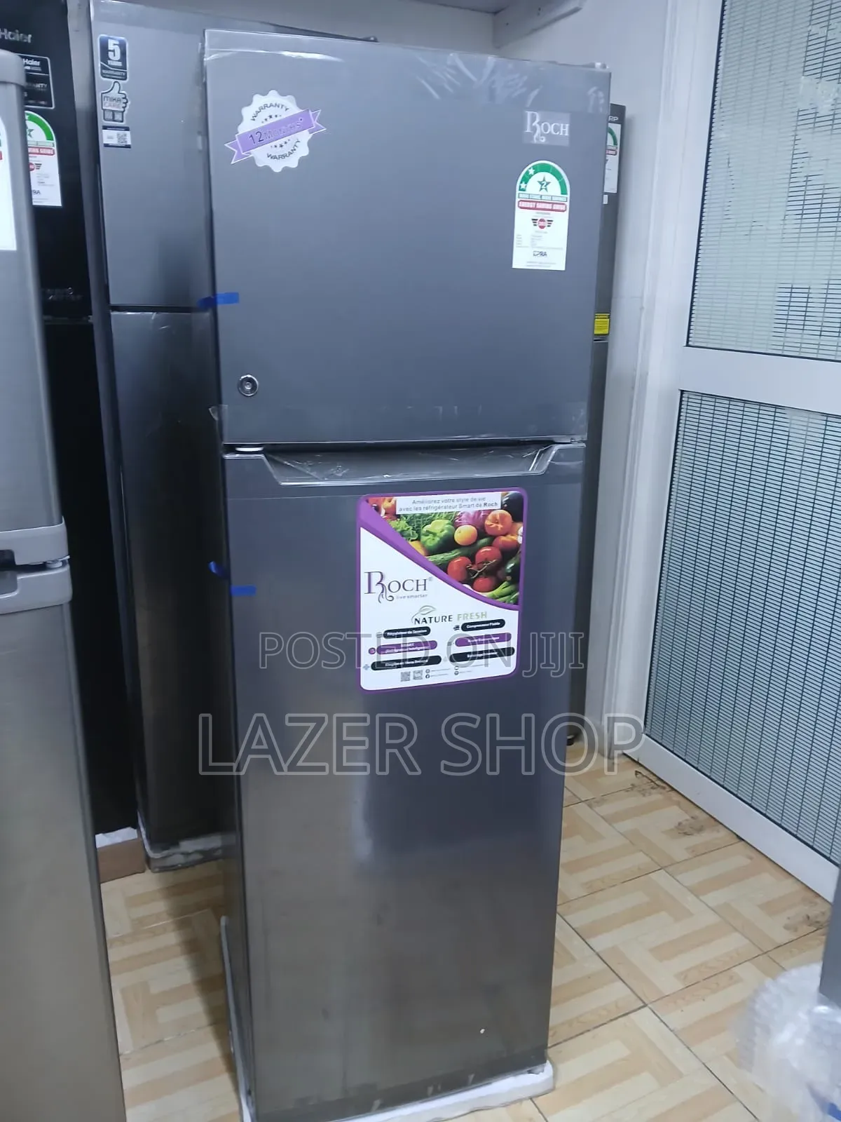 Roch 168litres Double Door Fridge  RFR-210DT-1