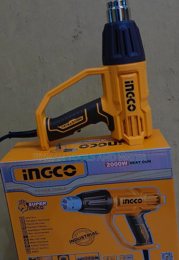 Ingco Heat Gun Sealer 2000 Watts Durable - thumbnail 2