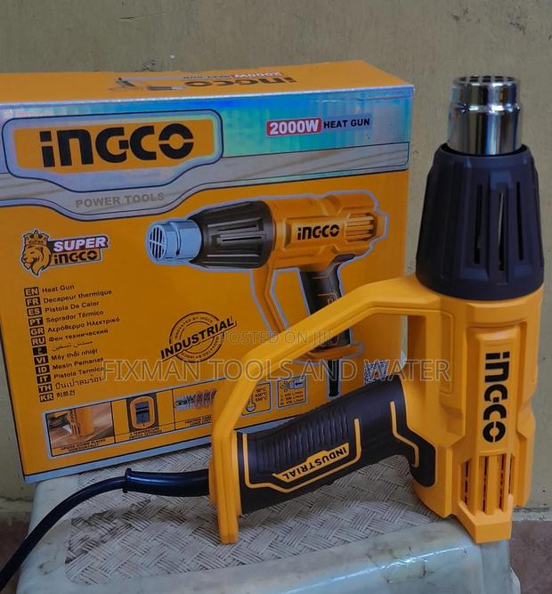 Professional Ingco Heat Gun 2000 Watts Hot Air Gun