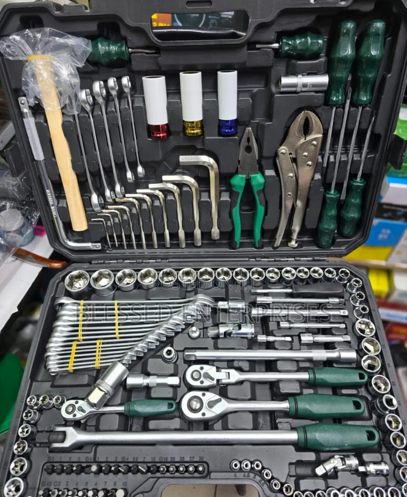 Chrome Vanadium Spanner Tools Set/ Tool Set 142pcs