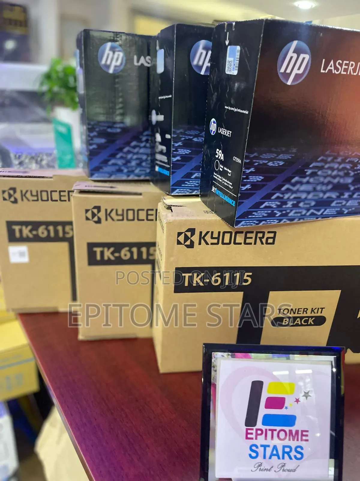 Glaring Kyocera Tk 6115 Original Toner Cartridges