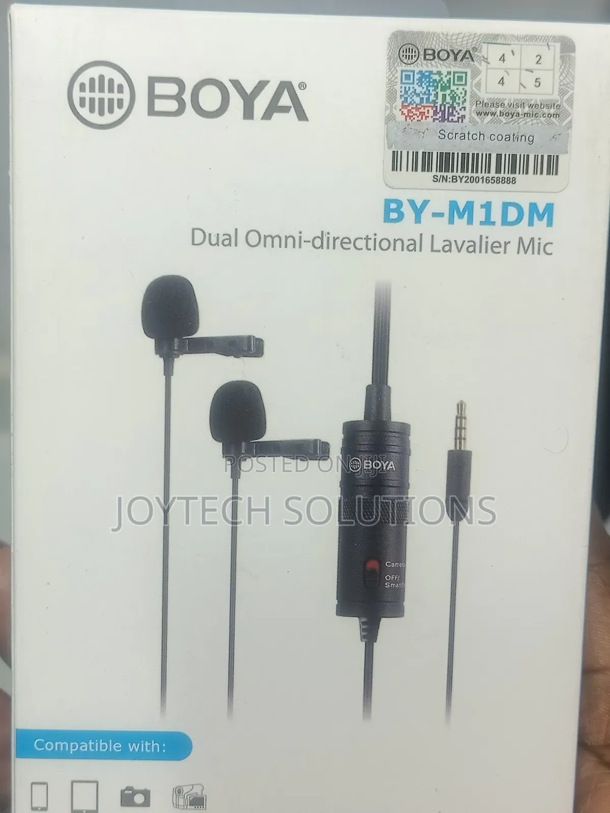 BOYA Wired Microphone BT-M1DM Dual