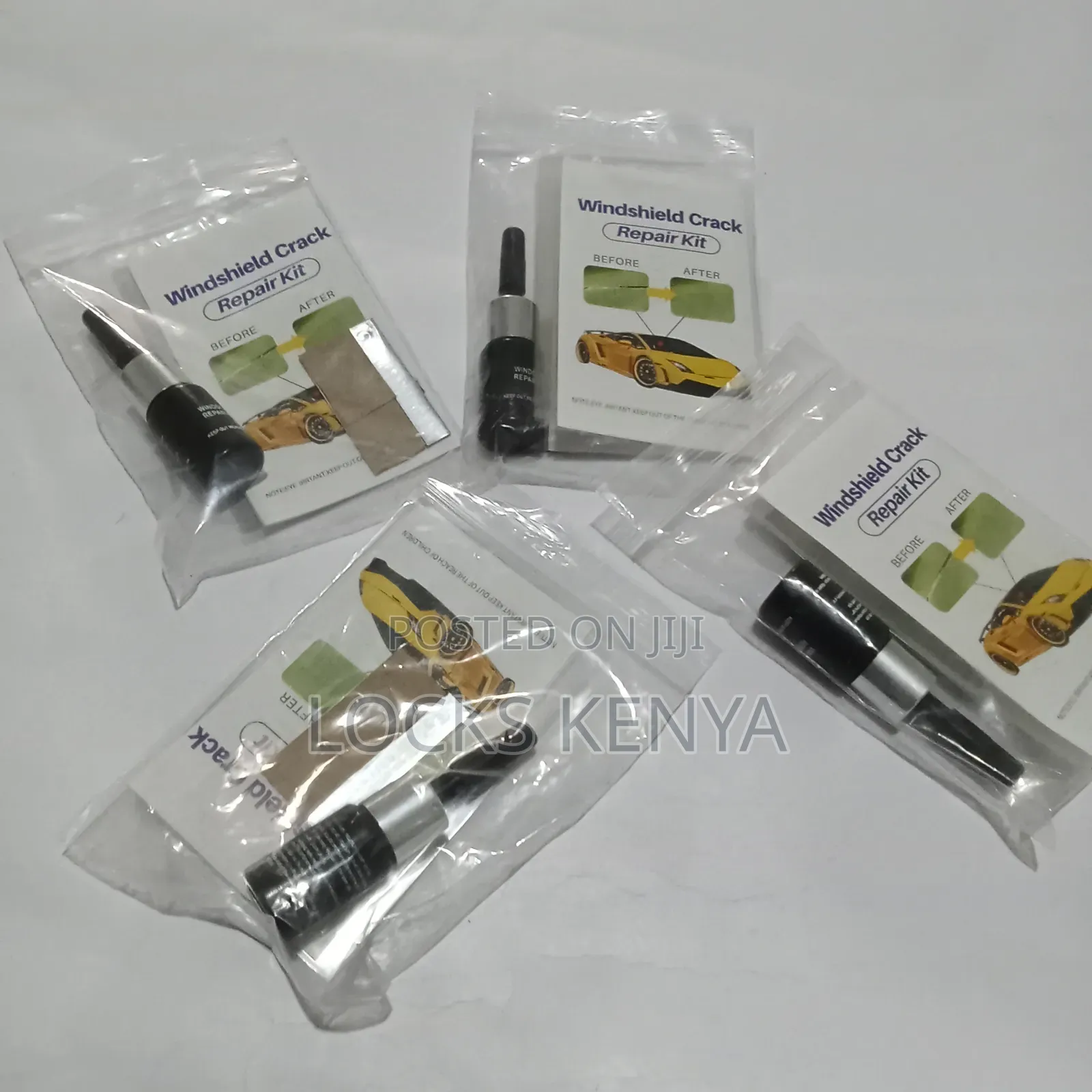 Automobile Car Glass Cracks Resin