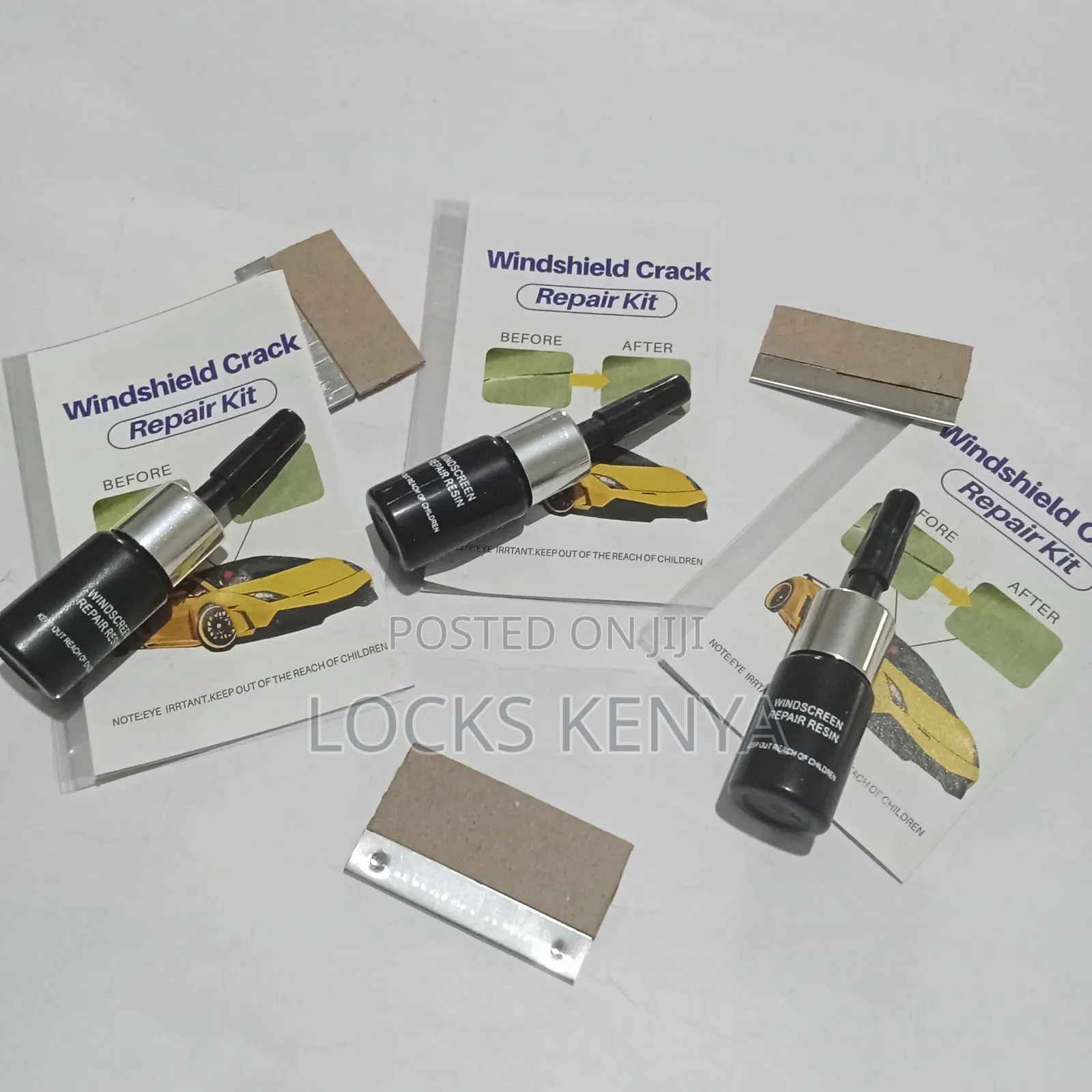 Lightweight Windscreen Scratch Repair Resin