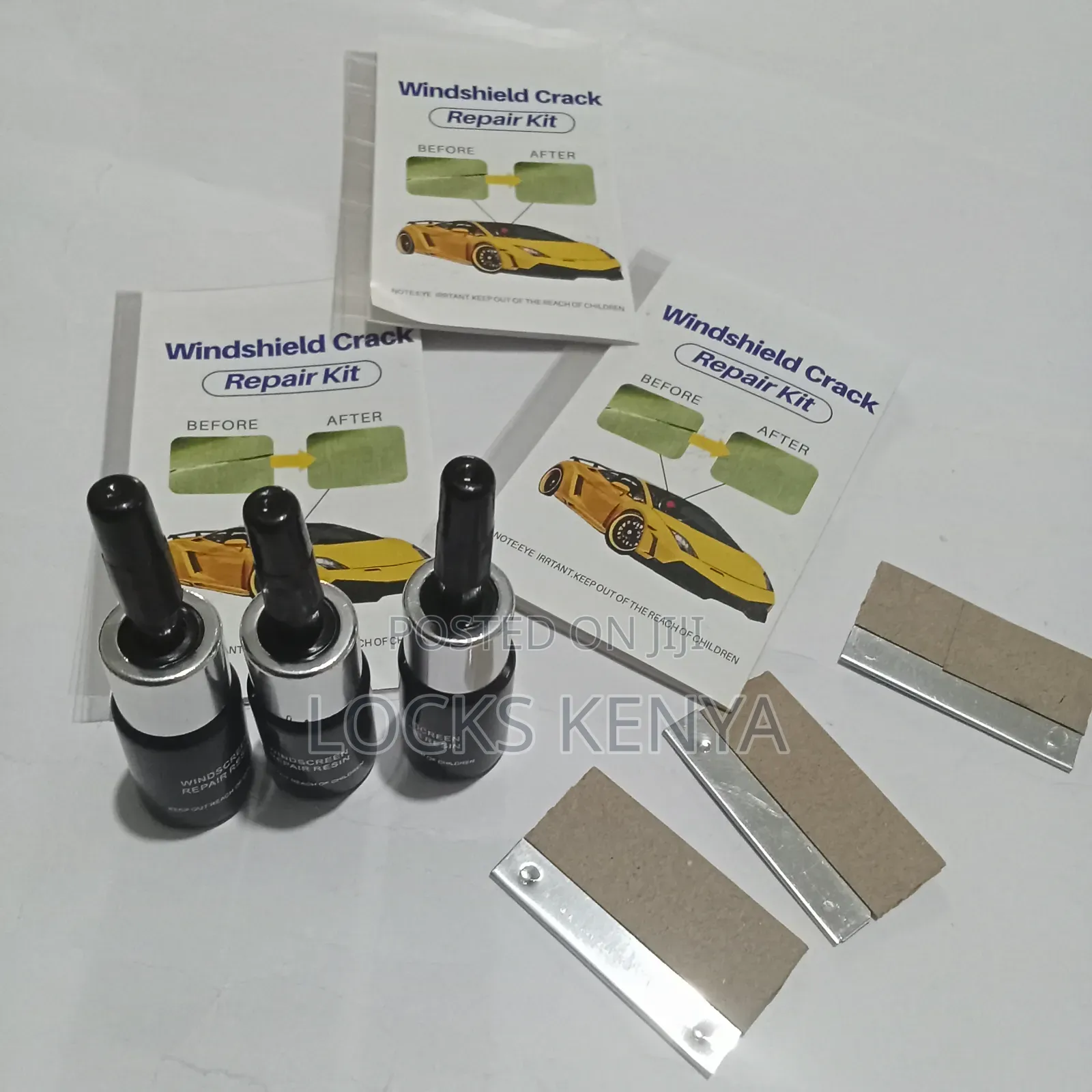 Windscreen Line Crack Repair Resin