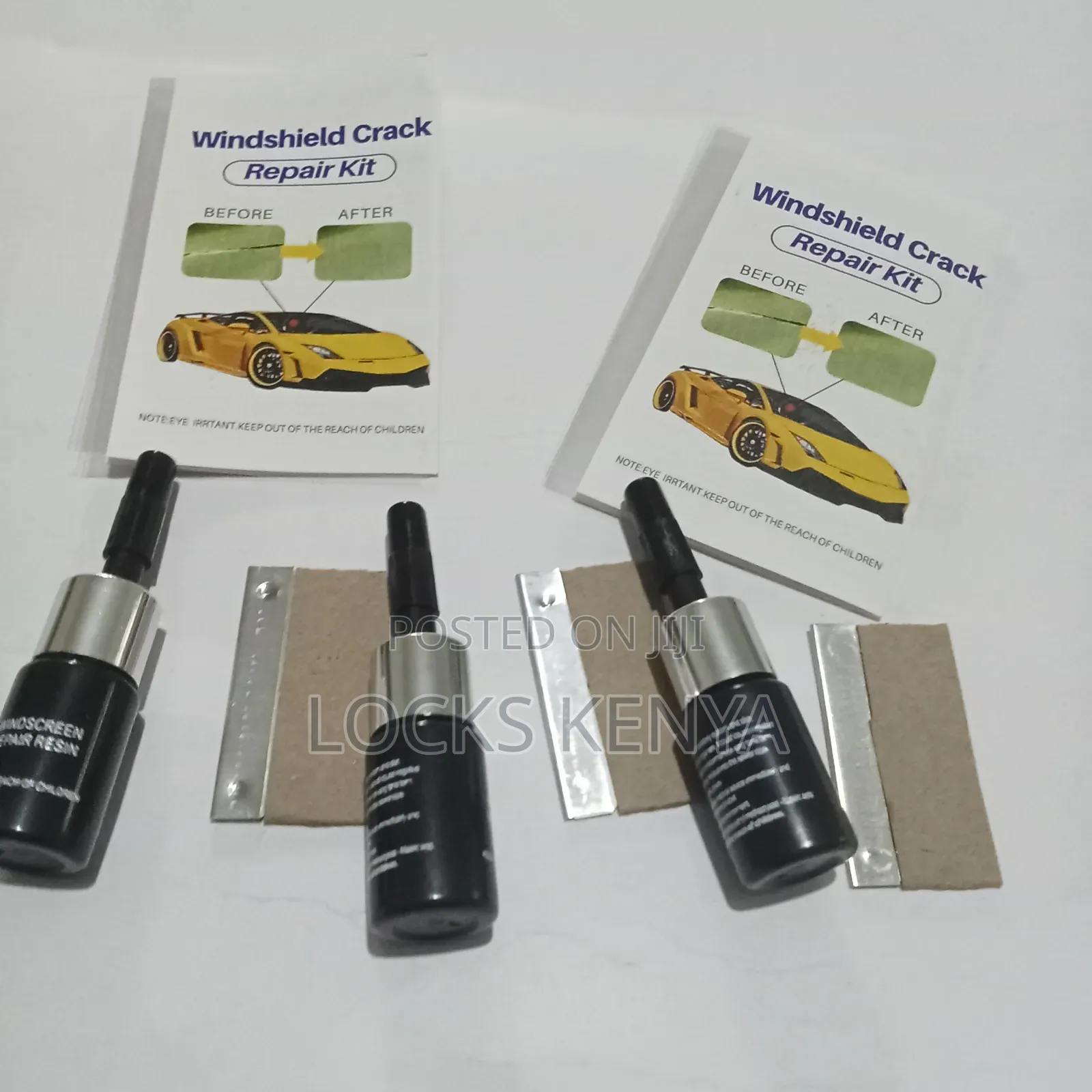 Windscreen Star Cracks Repair Resin