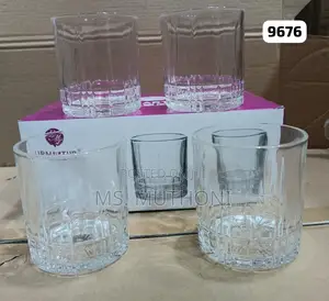 Bar / Home Whiskey Glass 6pc