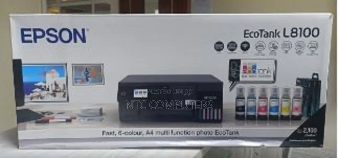 Epson Ecotank L8100 A4 Inktank Multifunctional Inkjet
