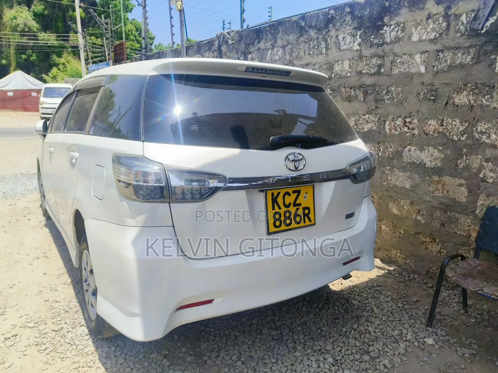Toyota Wish 2013 White