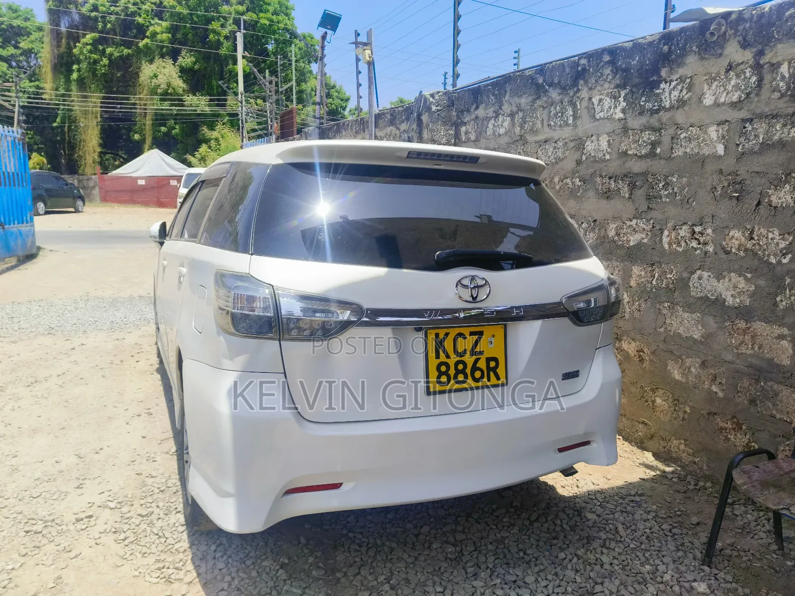 Toyota Wish 2013 White
