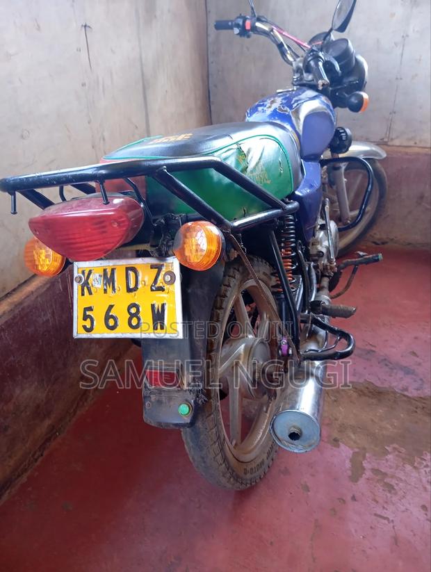 Bajaj Boxer 100 2020 Blue - thumbnail 2
