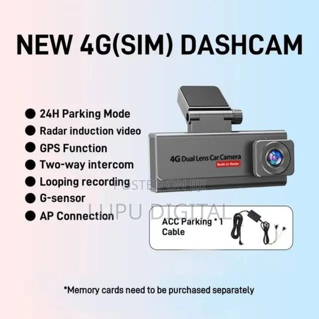 4g Dual Lens Car Camera Dashboard Duo Dashboard Camera - thumbnail 5