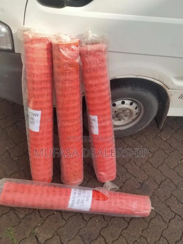Plastic Orange Barrier Nets - main view