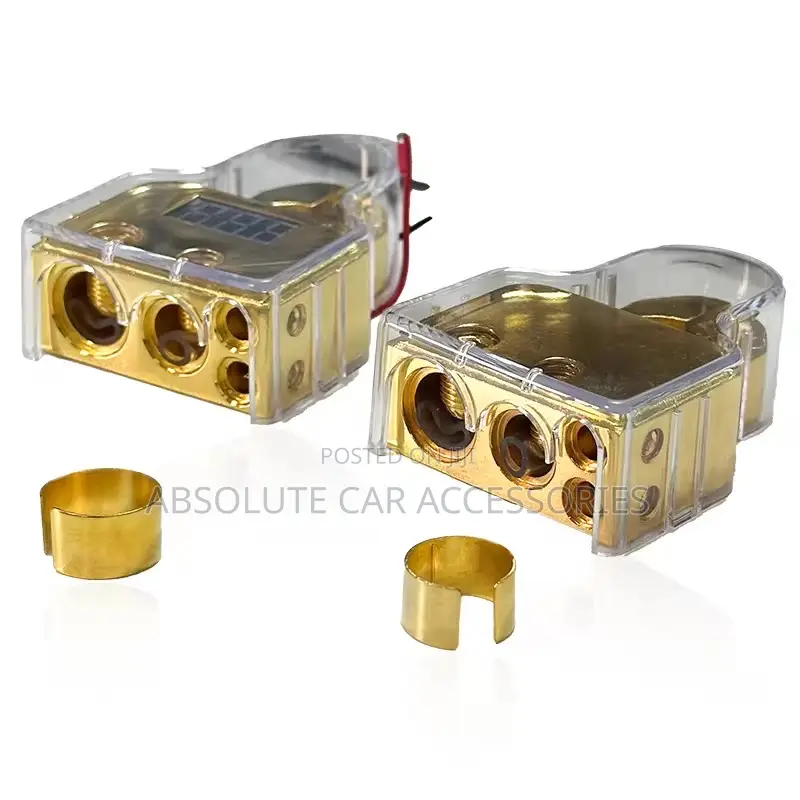Heavy Duty Battery Terminals(With Voltage Display)