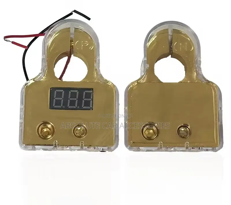 Heavy Duty Battery Terminals(With Voltage Display)