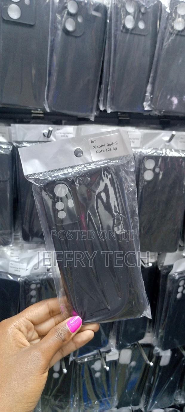 Silicone Case for Redmi Note 12s 4G Shockproof Soft Flexible - thumbnail 3