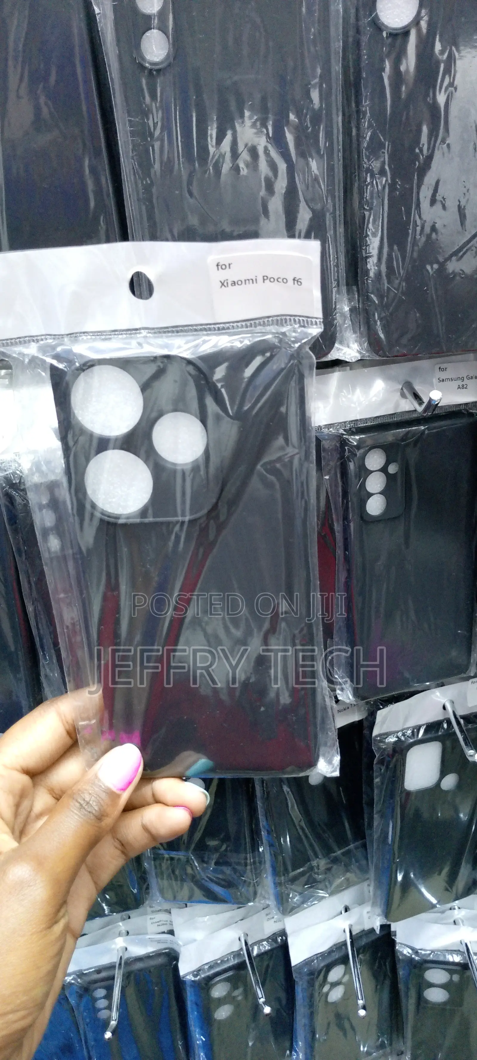 Soft Silicone Case for Xiaomi Poco F6 Shockproof Case