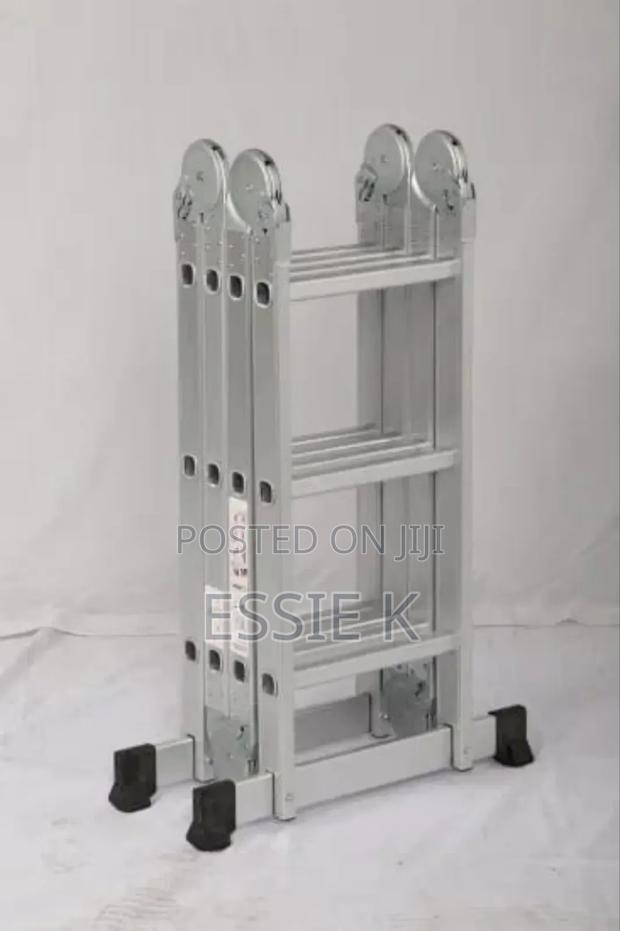 High Quality 4*3 Multi Folding Multipurpose Ladder - thumbnail 3