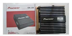 Pioneer GM-338 Power Car Amplifier Bridgeable Two-Channel