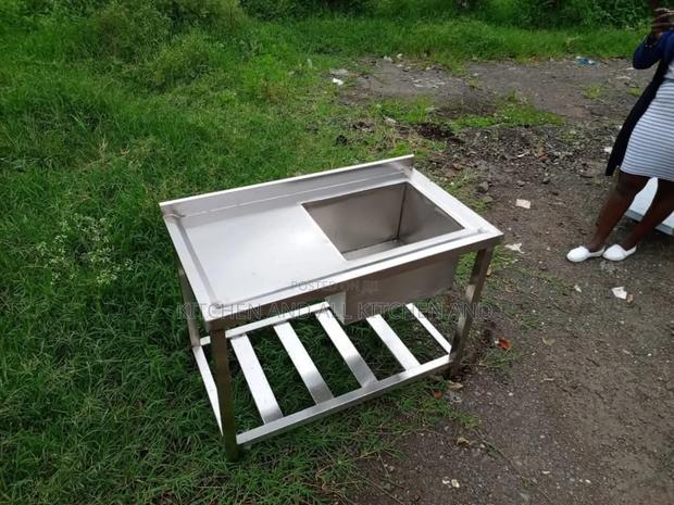 Under Shelf Stainless Steel Single Sink