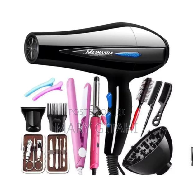 12pcs Professional Blow Dry With Accessories at