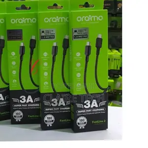 Oraimo *Type C to Type C* 3a 1.5m Ocd-154cc Cables